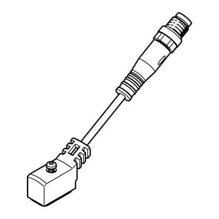 Festo Connecting Cable NEBV-Z4WA2L-P-E-2.5-N-M8G3-S1 NEBV-Z4WA2L-P-E-2.5-N-M8G3-S1